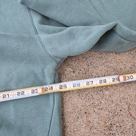 Vtg 90s GAP Athletic Sweats Earthtone Minimal Heavyweight Crewneck Sweatshirt Lg - Picture 5 of 6